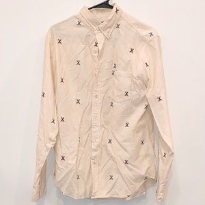 J CREW Long Sleeve 100% Cotton Corduroy Shirt